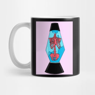 Rib Cage Lava Lamp Mug